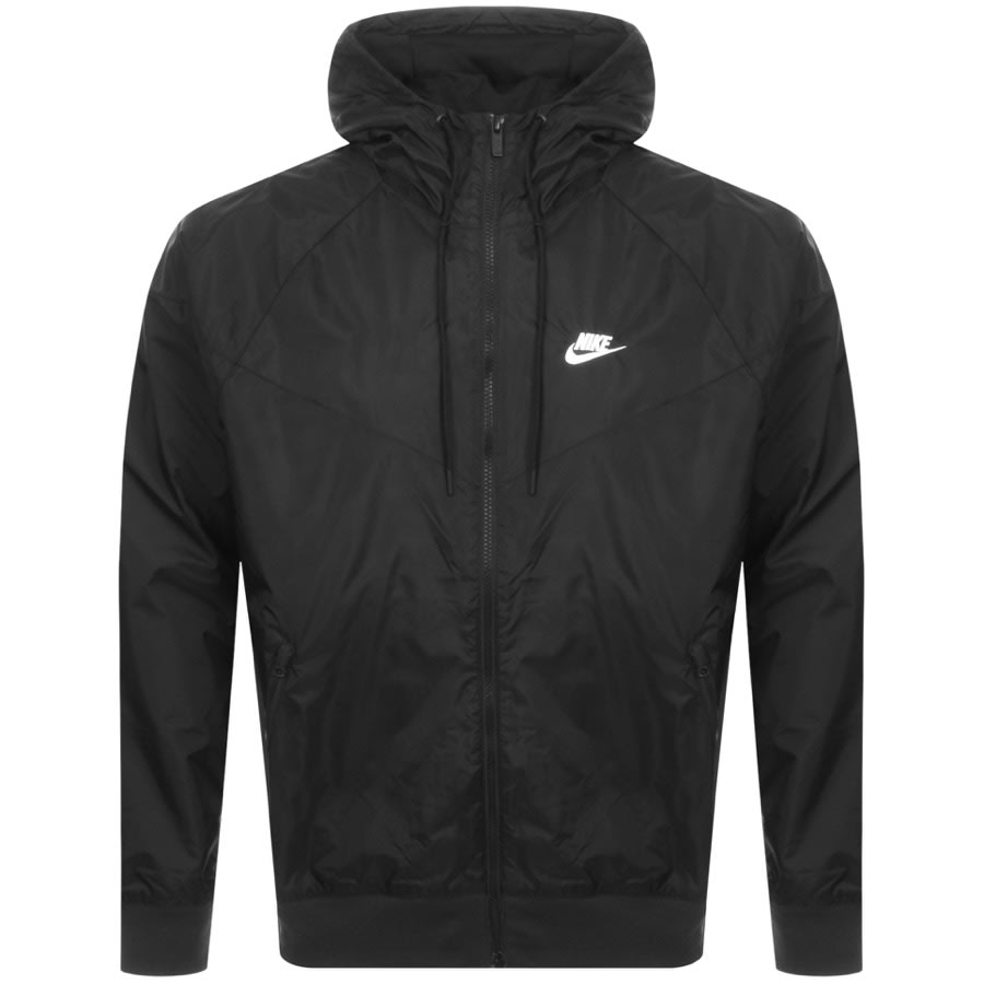 nike windrunner all black