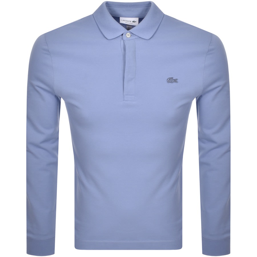 blue lacoste shirt