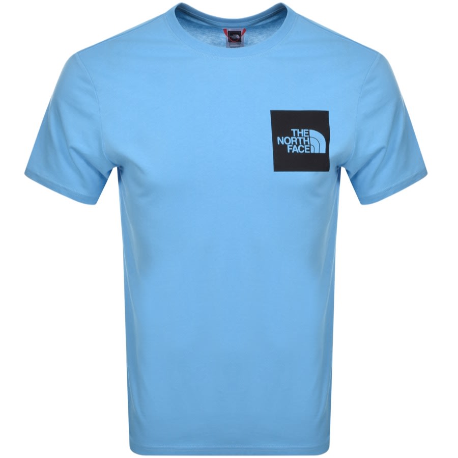 the north face t shirt blue