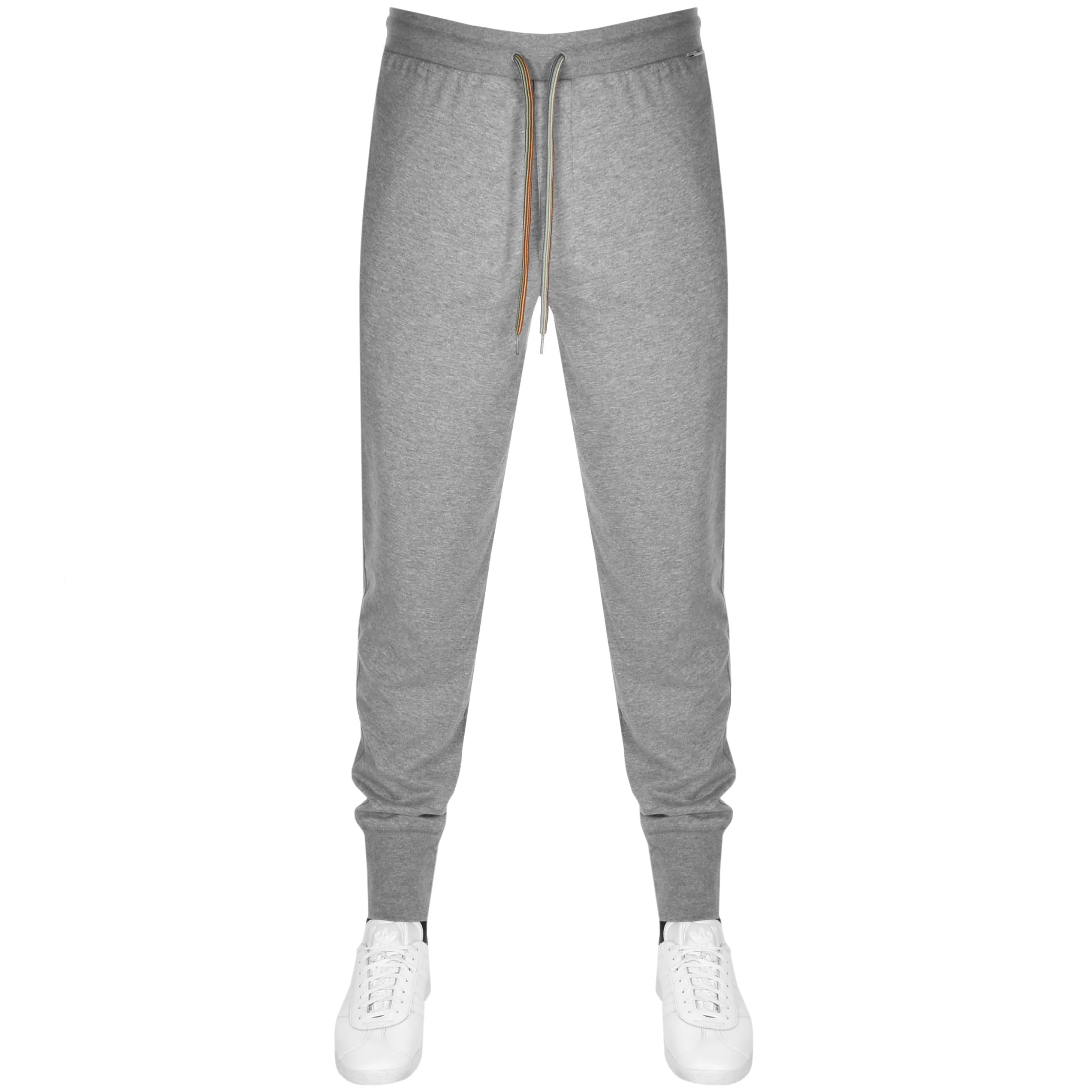 mens designer grey joggers