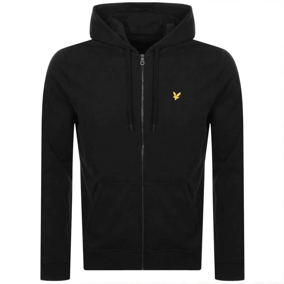 lyle and scott black hoodie