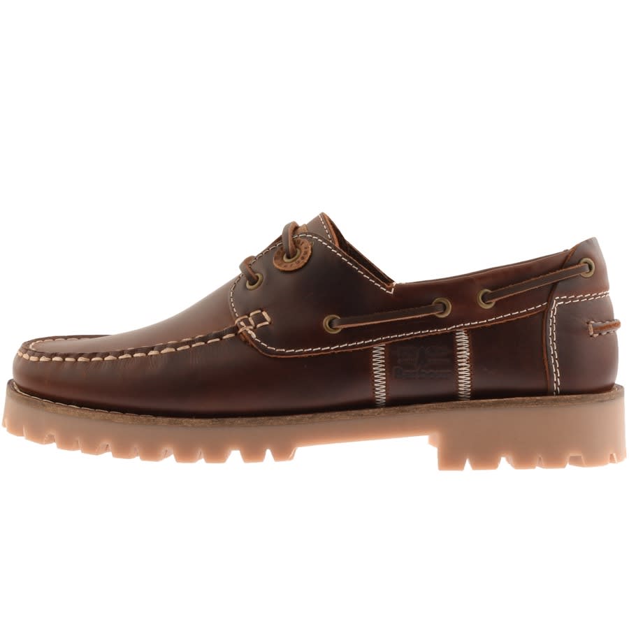 barbour leather shoes
