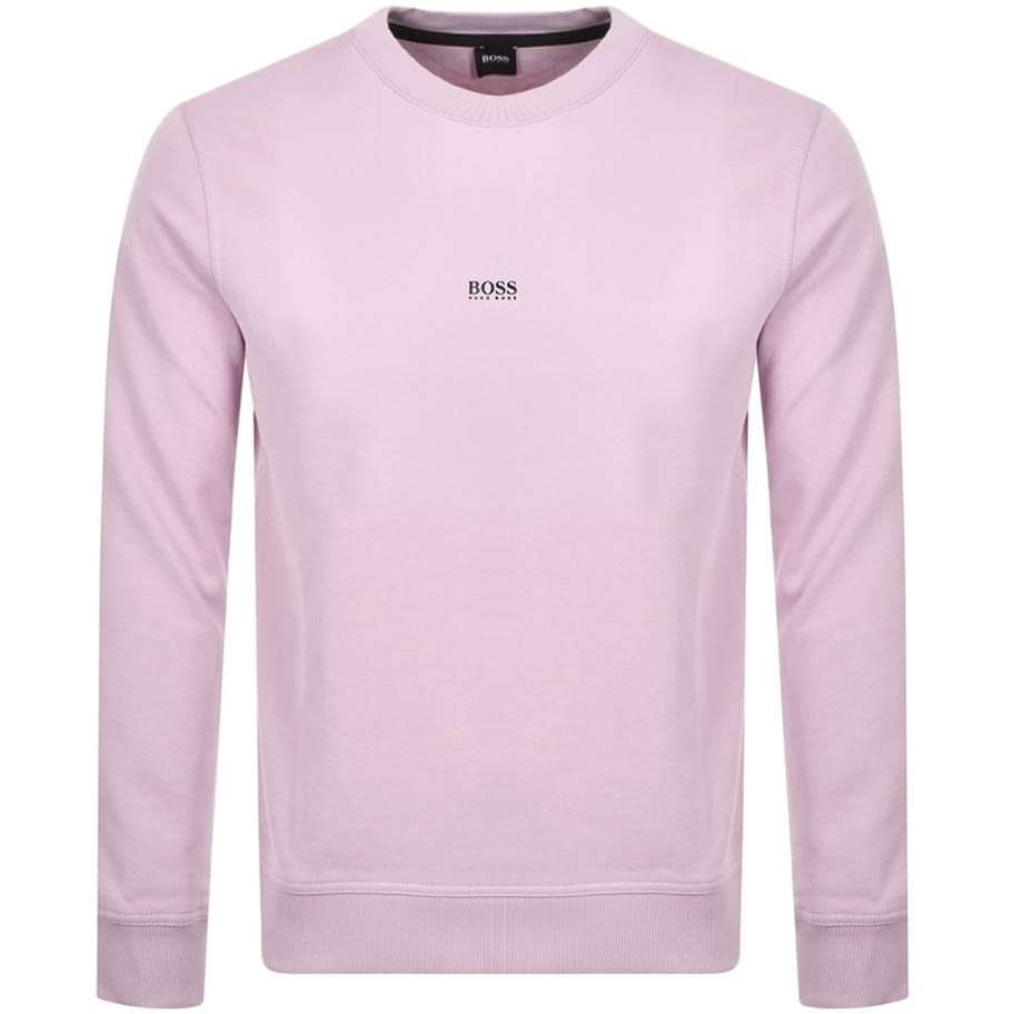 boss pink sweatshirt