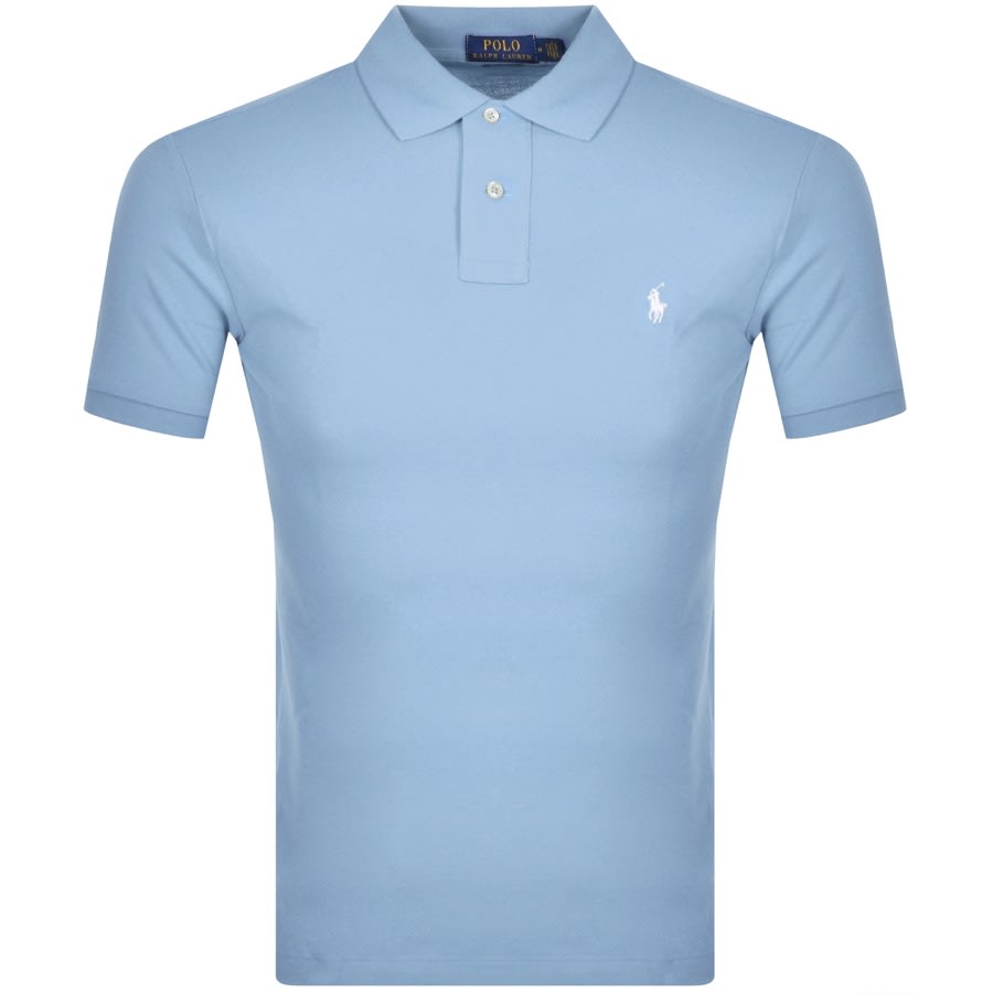Ralph Lauren Slim Fit Polo T Shirt Blue 