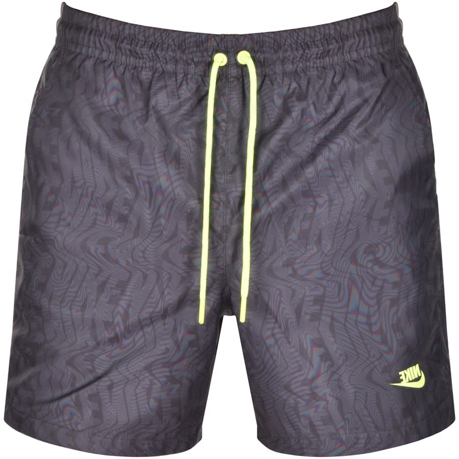 nike grey swim shorts