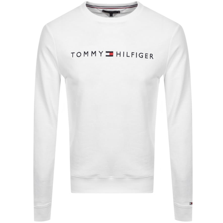 white tommy hilfiger pullover