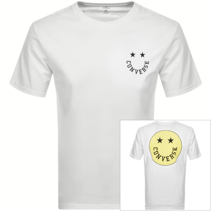 converse t shirt white