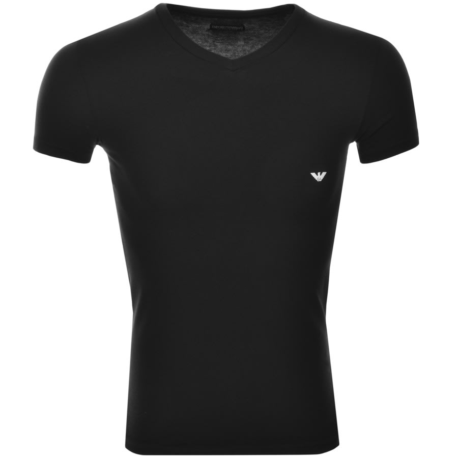 armani white v neck t shirt