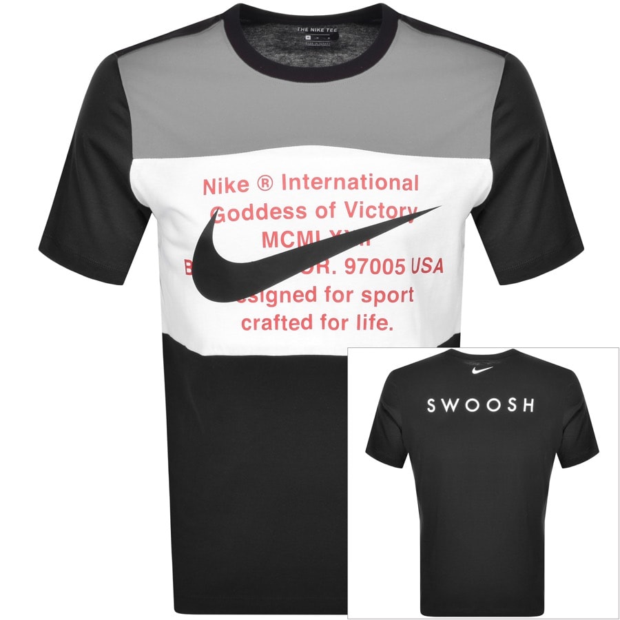 nike swoosh logo t shirt