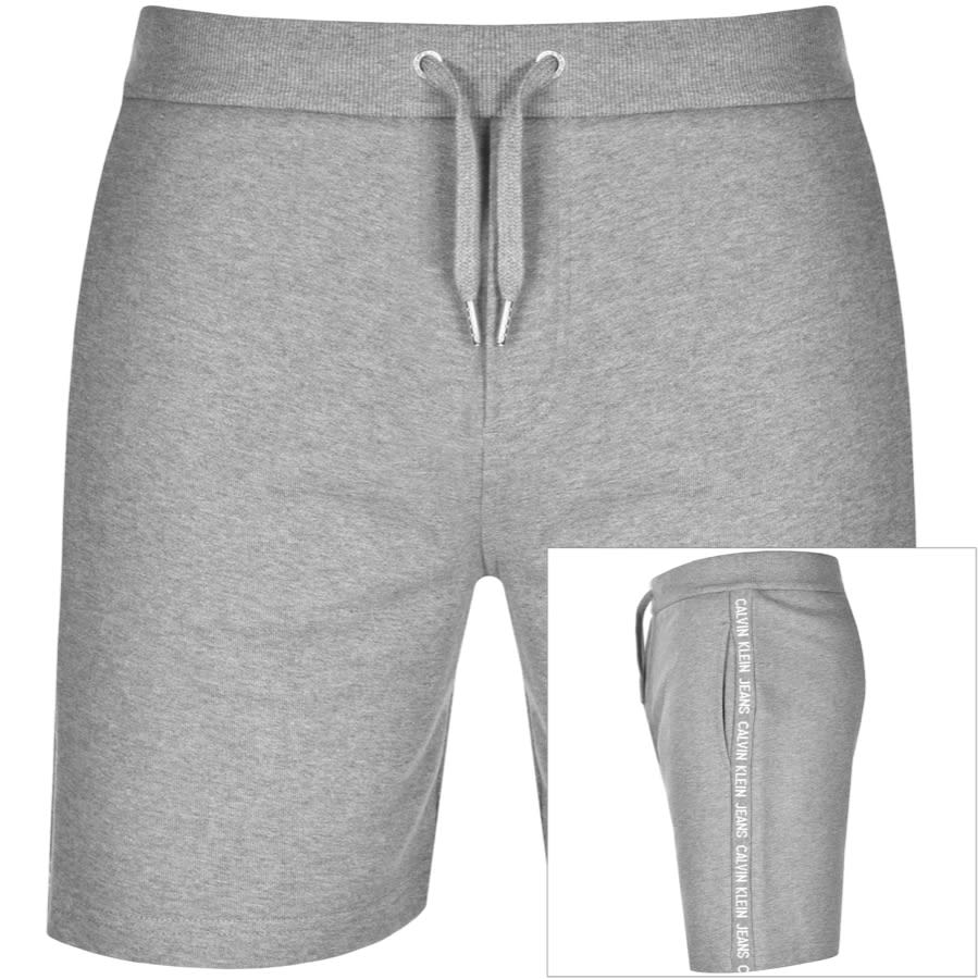 grey calvin klein shorts