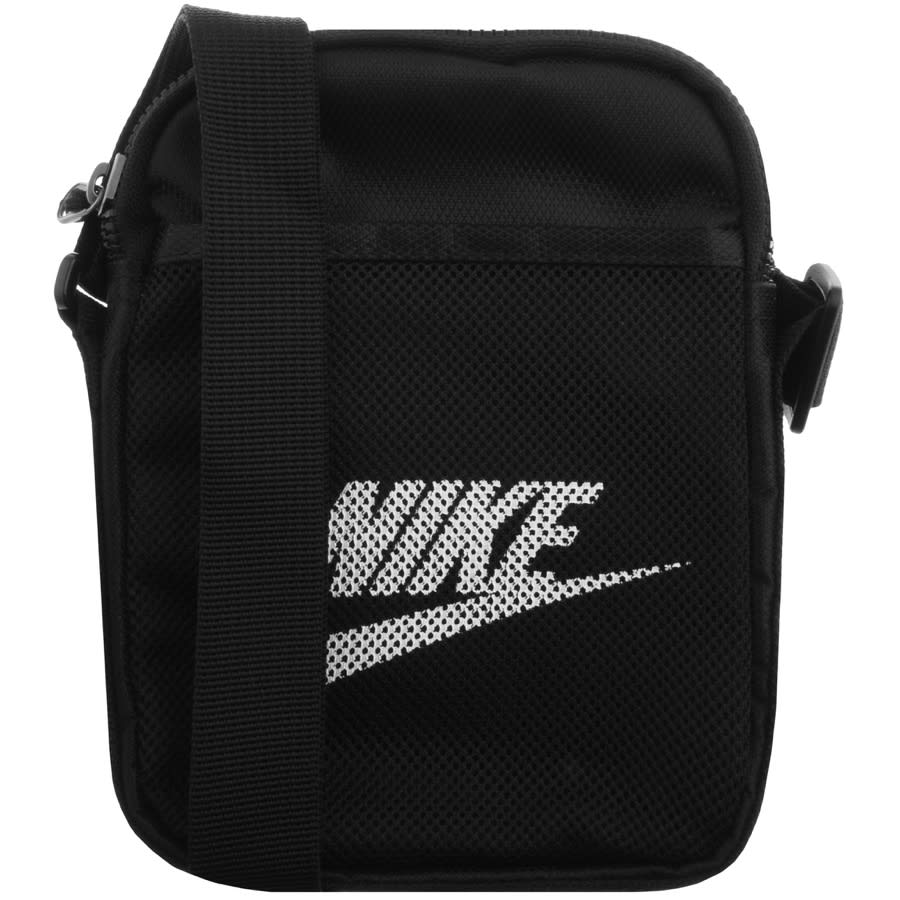 Nike Heritage Shoulder Bag Black Mainline Menswear