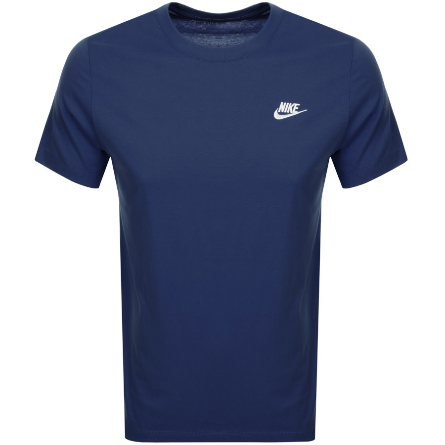 navy blue nike crew neck