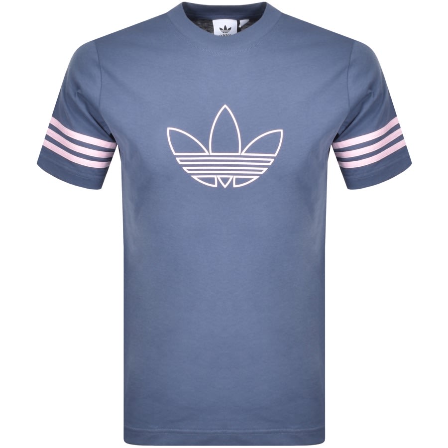 adidas t shirt outline