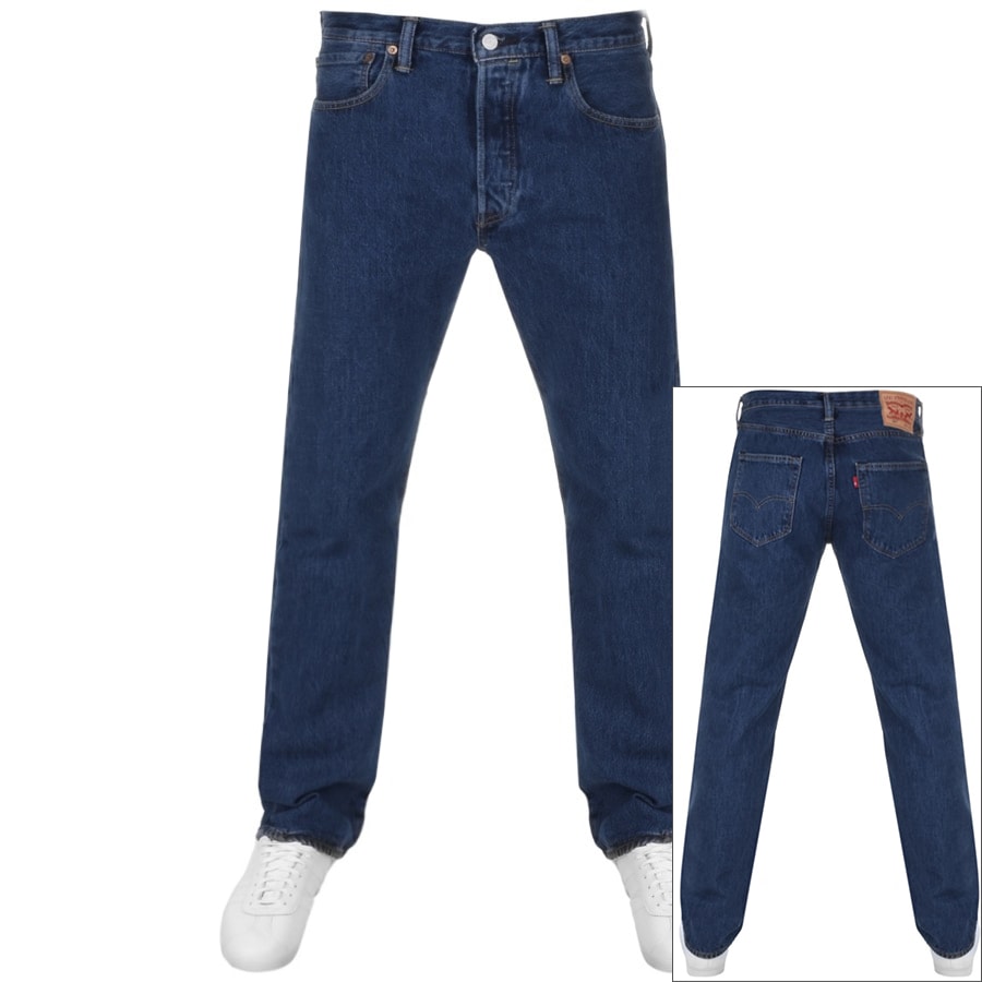 navy blue levis 501