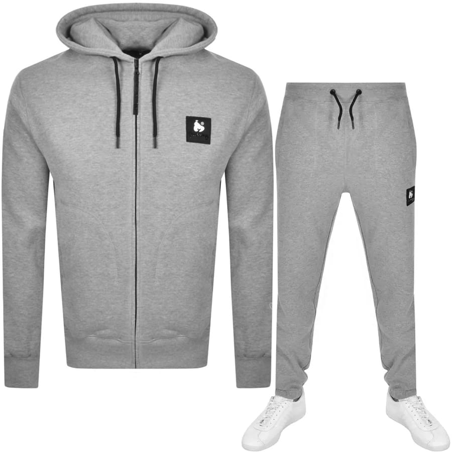 money sig ape tracksuit grey