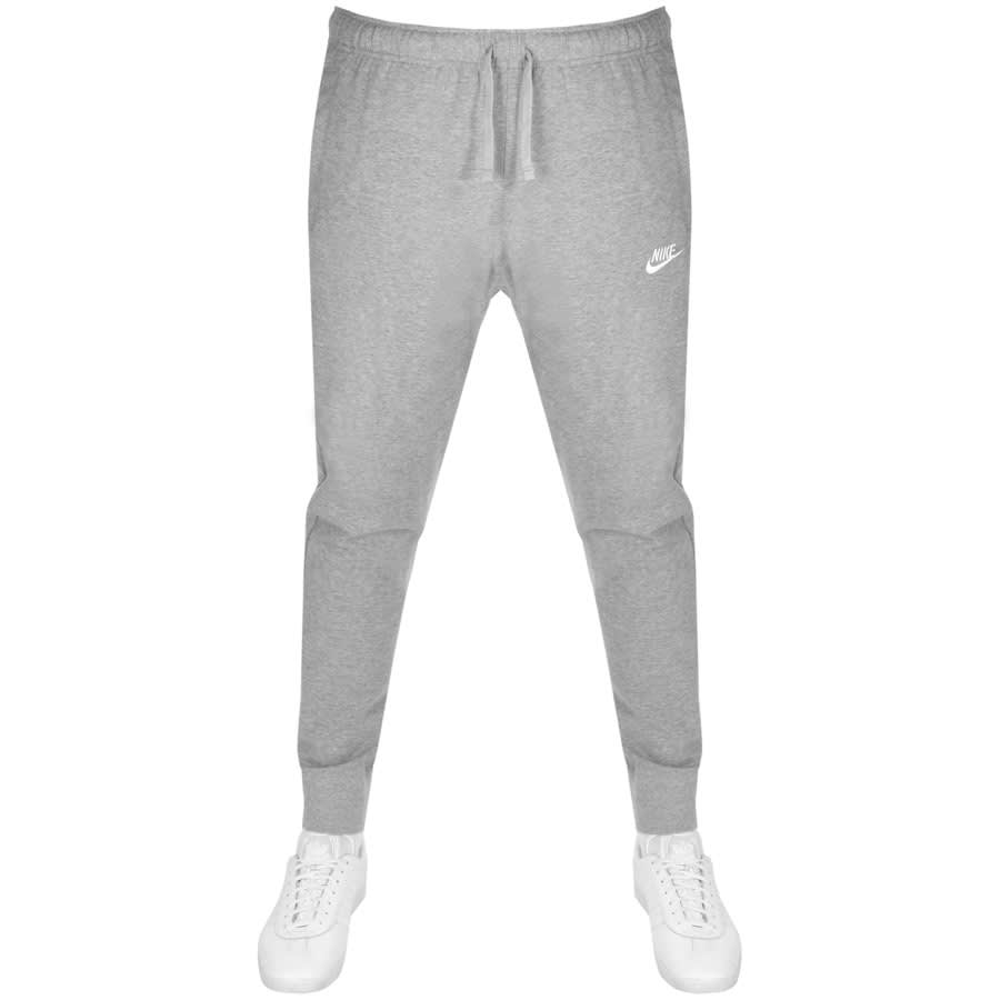 black and grey nike tracksuit bottoms