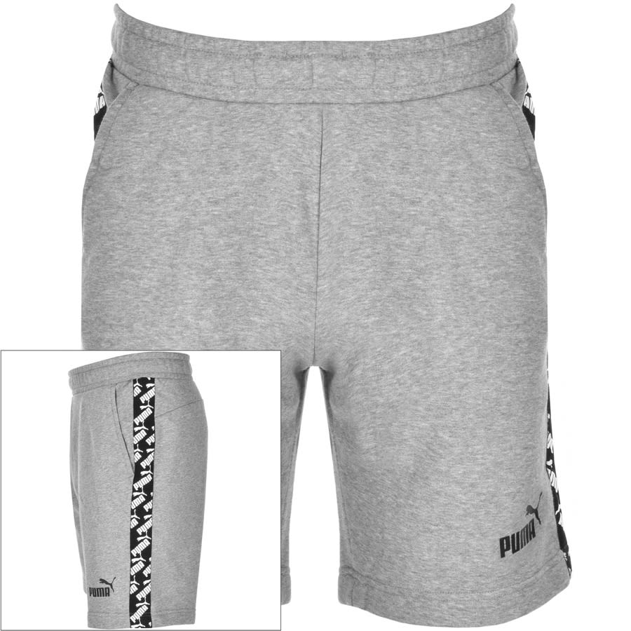 puma shorts grey