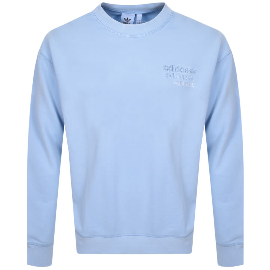 adidas originals sweatshirt blue
