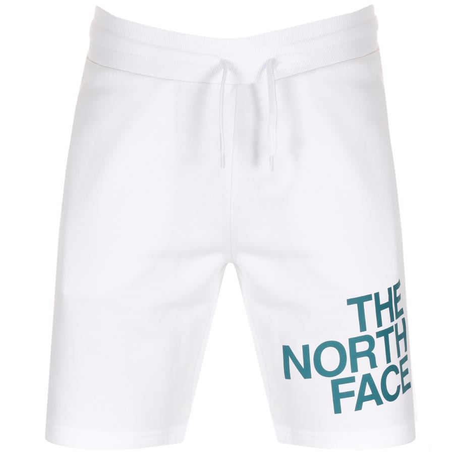 the north face logo shorts