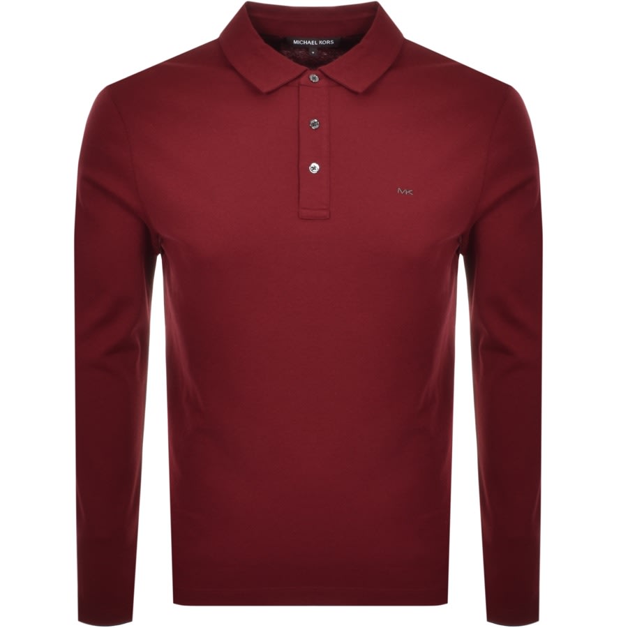 michael kors long sleeve polo