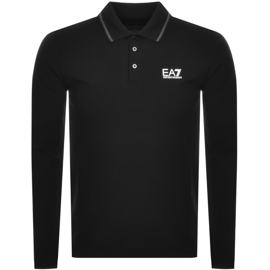 emporio armani long sleeve polo