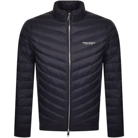 Product image for Armani Exchange Padded Down Jacket Navy
