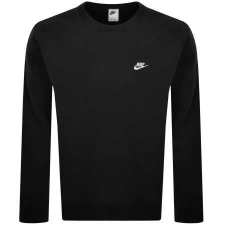 Product image for Nike Crew Neck Club Sweatshirt Black