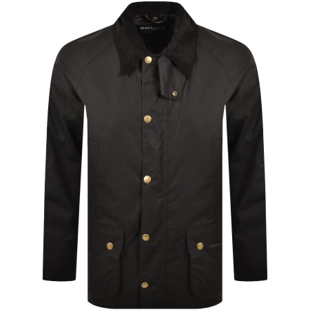 Product image for Barbour Ashby Waxed Jacket Olive Green