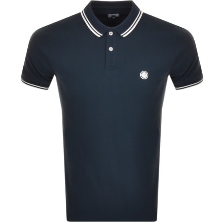 Product image for Pretty Green Barton Polo T Shirt Navy