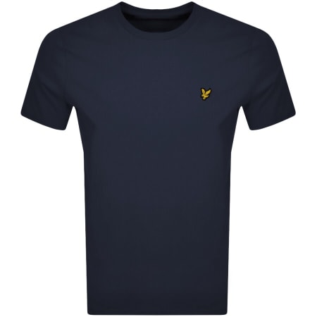 Product image for Lyle And Scott Crew Neck T Shirt Navy