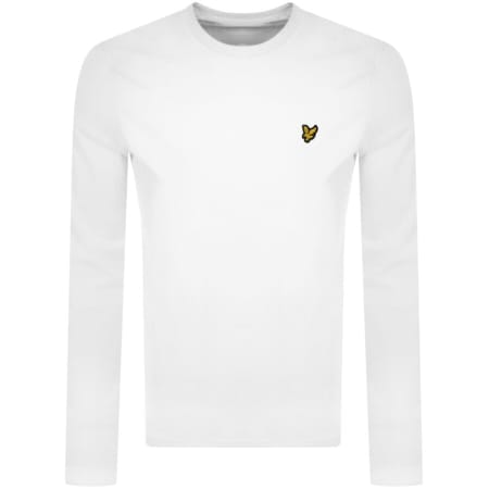 Product image for Lyle And Scott Long Sleeve T Shirt White