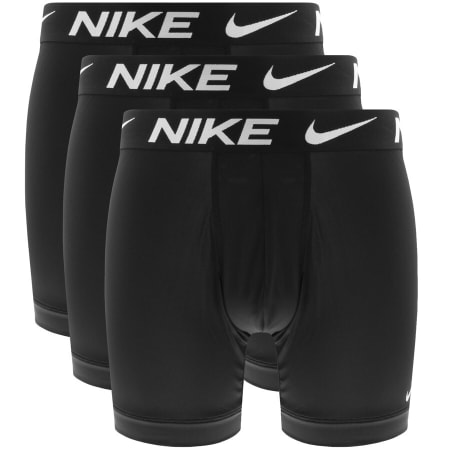 Product image for Nike Logo 3 Pack Micro Boxer Briefs Black