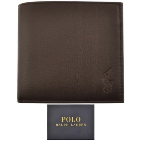 Product image for Ralph Lauren Billfold Leather Wallet Brown