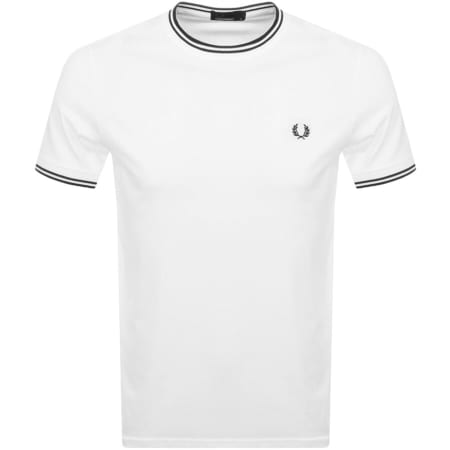 Product image for Fred Perry Twin Tipped T Shirt White