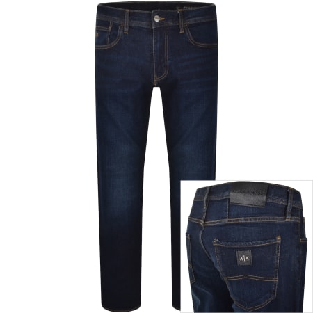 Product image for Armani Exchange J16 Straight Fit Jeans Blue