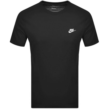 Product image for Nike Crew Neck Club T Shirt Black