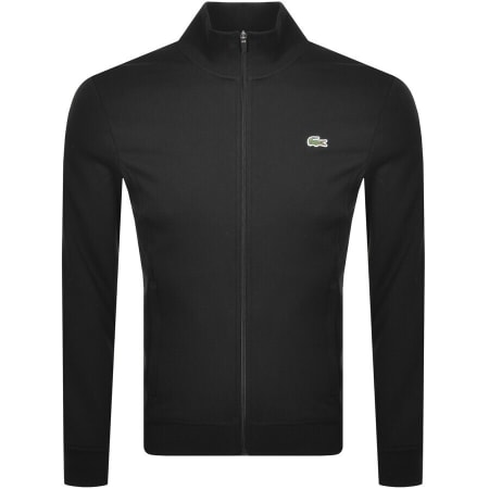 Product image for Lacoste Zip Up Sweatshirt Black