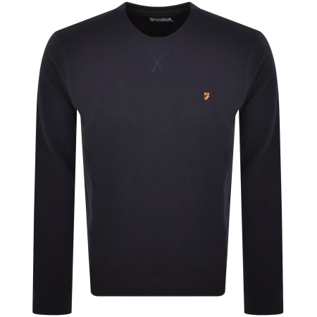Product image for Farah Tim Sweatshirt Navy