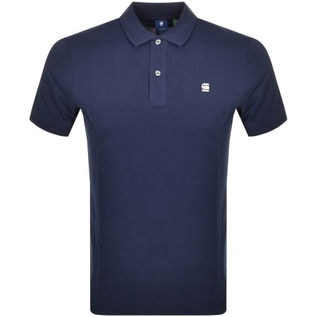 Product image for G-Star Dunda Polo T Shirt Navy