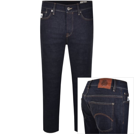 Product image for Pretty Green Erwood Slim Fit Dark Wash Jeans