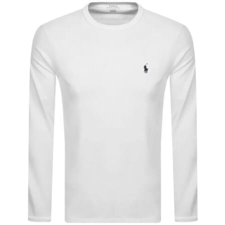 Product image for Ralph Lauren Long Sleeved T Shirt White