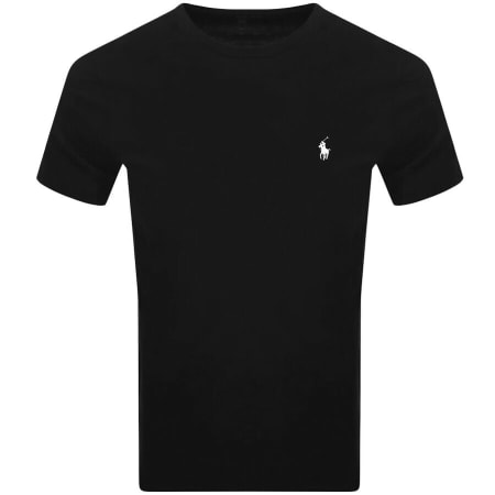 Product image for Ralph Lauren Crew Neck T Shirt Black