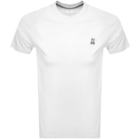 Product image for Psycho Bunny Classic Crew Neck T Shirt White