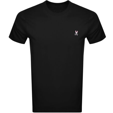 Product image for Psycho Bunny Classic Crew Neck T Shirt Black
