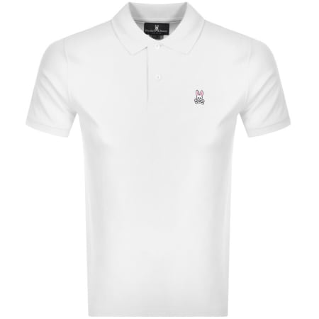Product image for Psycho Bunny Classic Polo T Shirt White