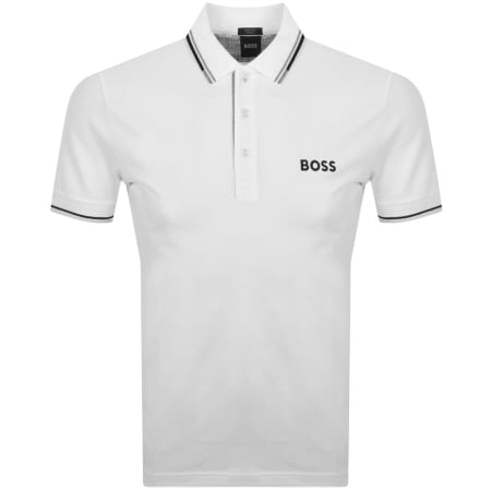 Product image for BOSS Paddy Pro Polo T Shirt White