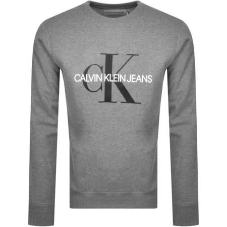 Product image for Calvin Klein Jeans Iconic Sweatshirt Grey