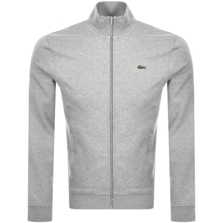 Product image for Lacoste Zip Up Sweatshirt Grey