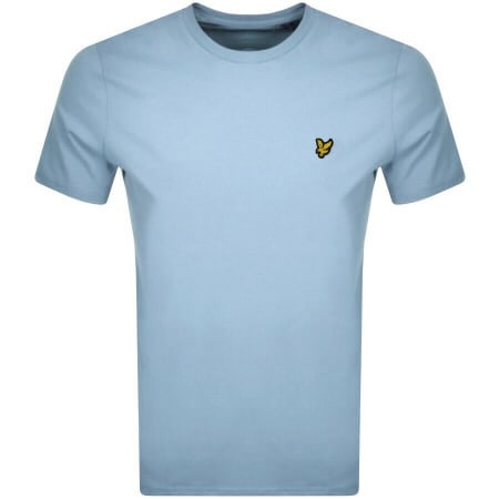 Product image for Lyle And Scott Crew Neck T Shirt Blue