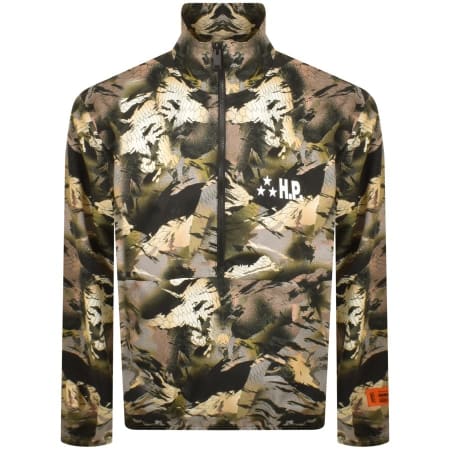 Product image for Heron Preston Windbreaker Jacket Green